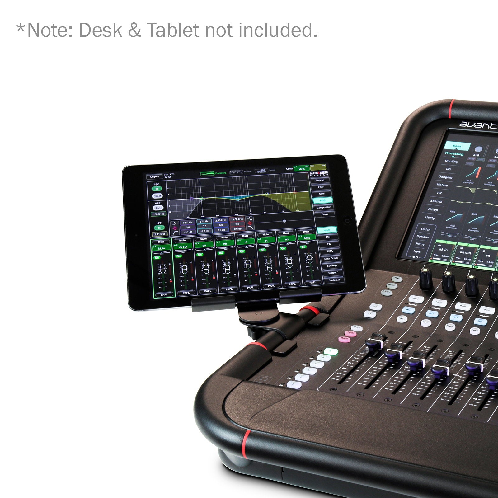 Allen & Heath AVANTIS Bracket ipad/Tablet Holder AVANT-BRKT/X - Alternate View 3