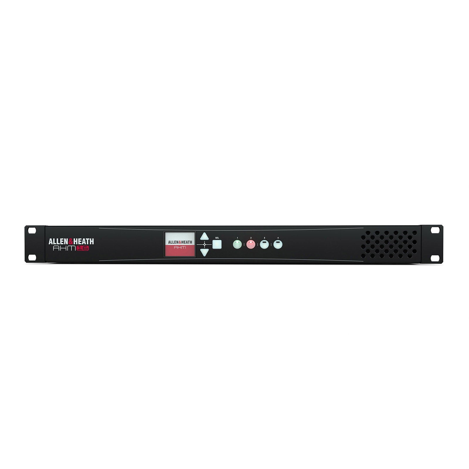 Allen & Heath AHM16 16x16 Digital Matrix System - Back Panel and Connections