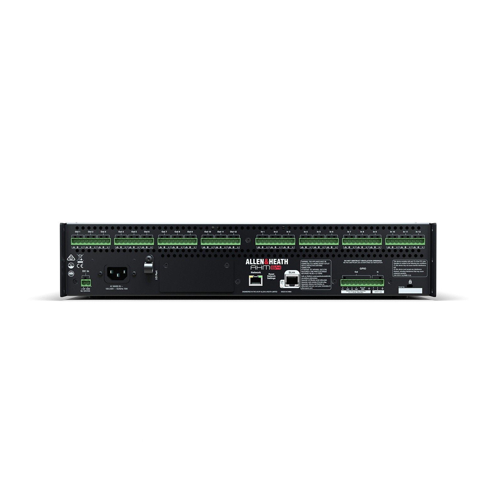 Allen & Heath AHM64 64x64 Matrix Processor - Alternate View 5