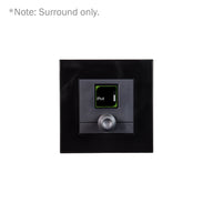 Allen & Heath Faceplate for IP1 wallplate controller black IP1-BK-WP-EU - Main View