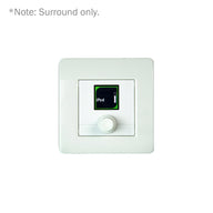 Allen & Heath Faceplate for IP1 wallplate controller white IP1-WH-WP-EU - Main View