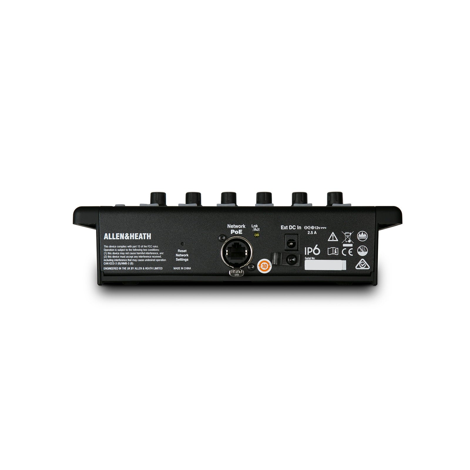 Allen & Heath IP6 Remote Controller for dLive. 6 x rotary encoders PoE IP6/240X - Alternate View 3