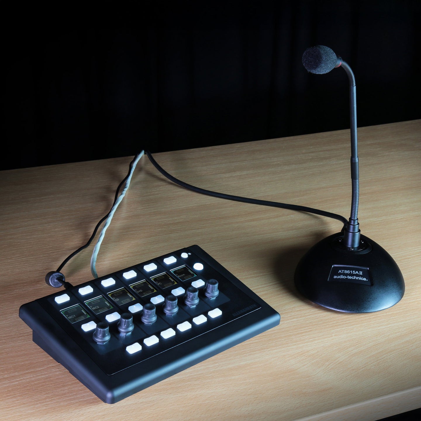 Allen & Heath IP6 Remote Controller for dLive. 6 x rotary encoders PoE IP6/240X - Main View