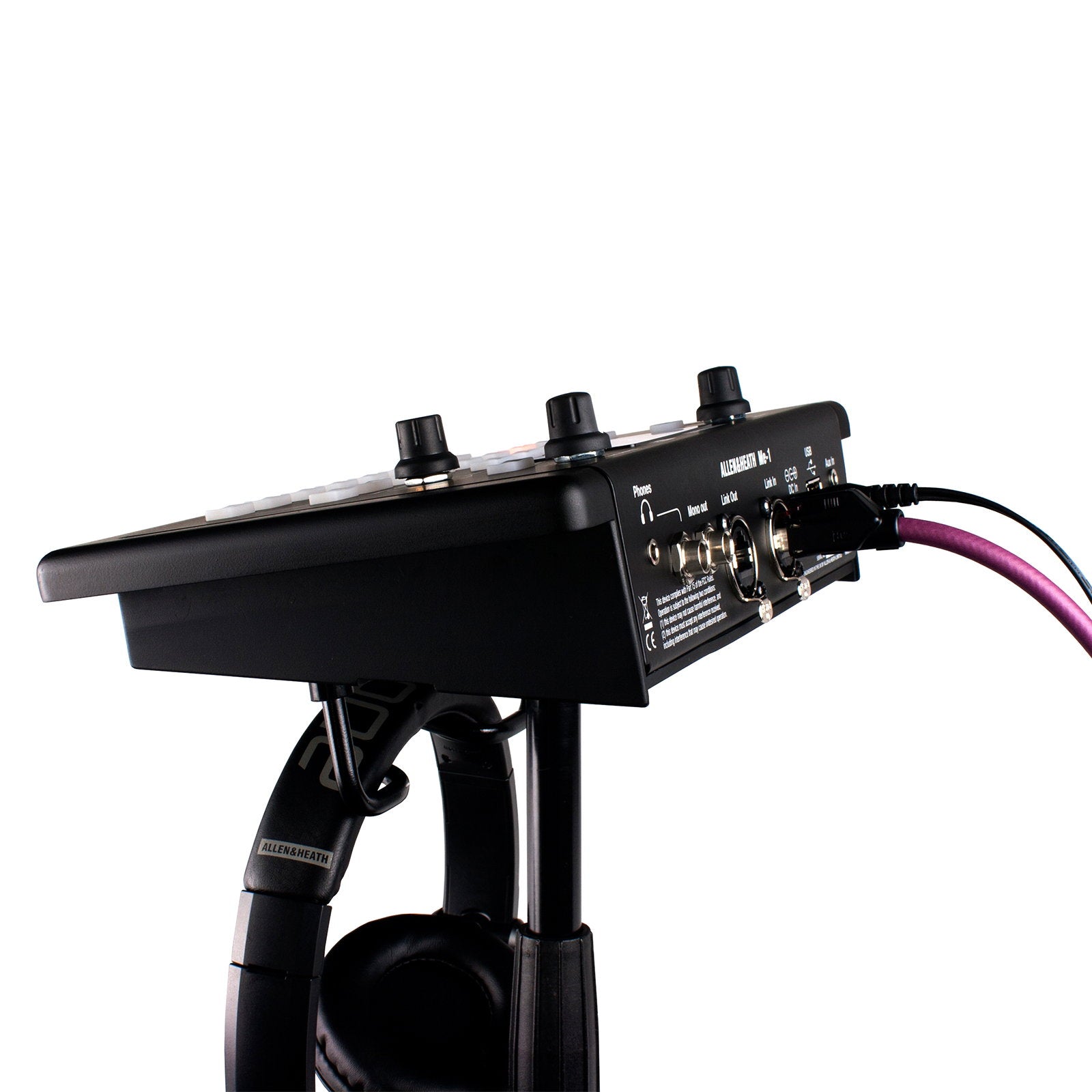 Allen & Heath 40 Channel Personal Mixer with PSU HP hook & Mic Bracket ME-1 - Alternate View 8
