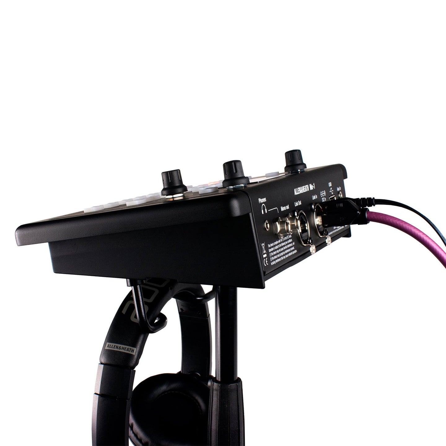 Allen & Heath 40 Channel Personal Mixer with PSU HP hook & Mic Bracket ME-1 - Alternate View 8