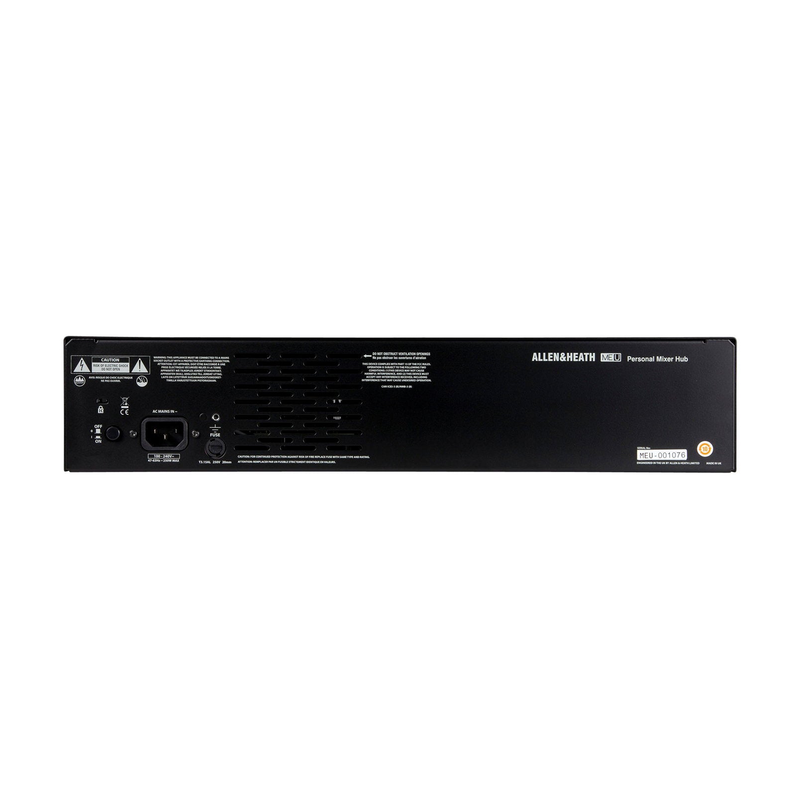 Allen & Heath Hub for Personal Monitoring System ME-U - Alternate View 3