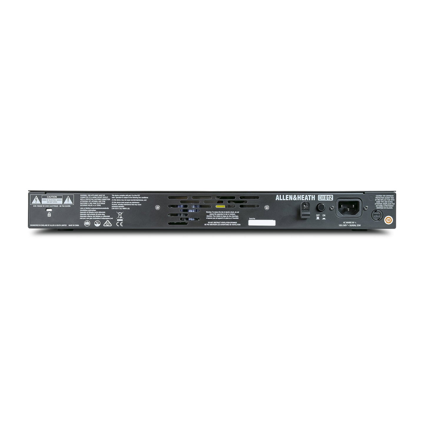 Allen & Heath Expander for SQ and dLive. 12 XLR Out With AES DX012 - Alternate View 1