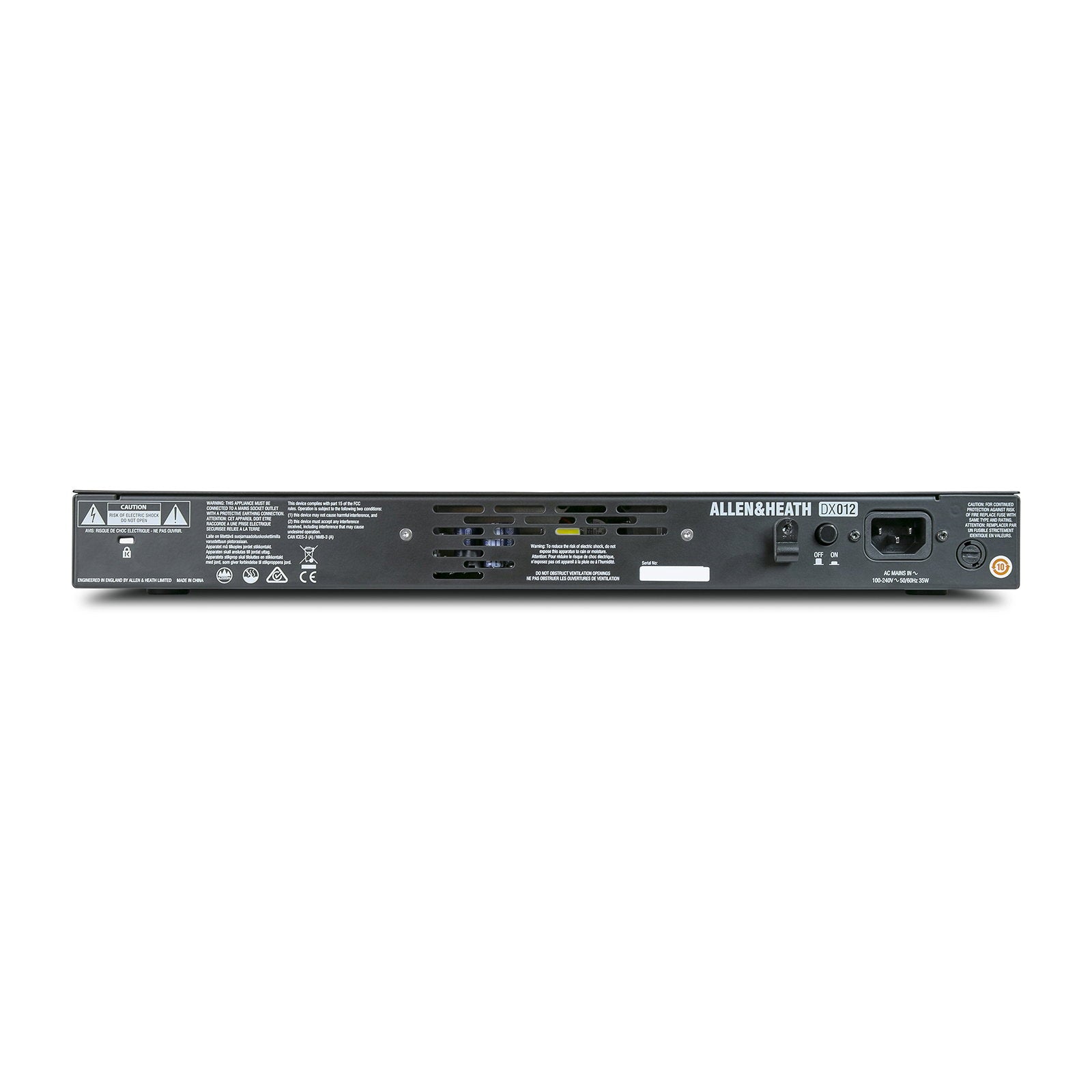 Allen & Heath Expander for SQ and dLive. 12 XLR Out With AES DX012 - Alternate View 1