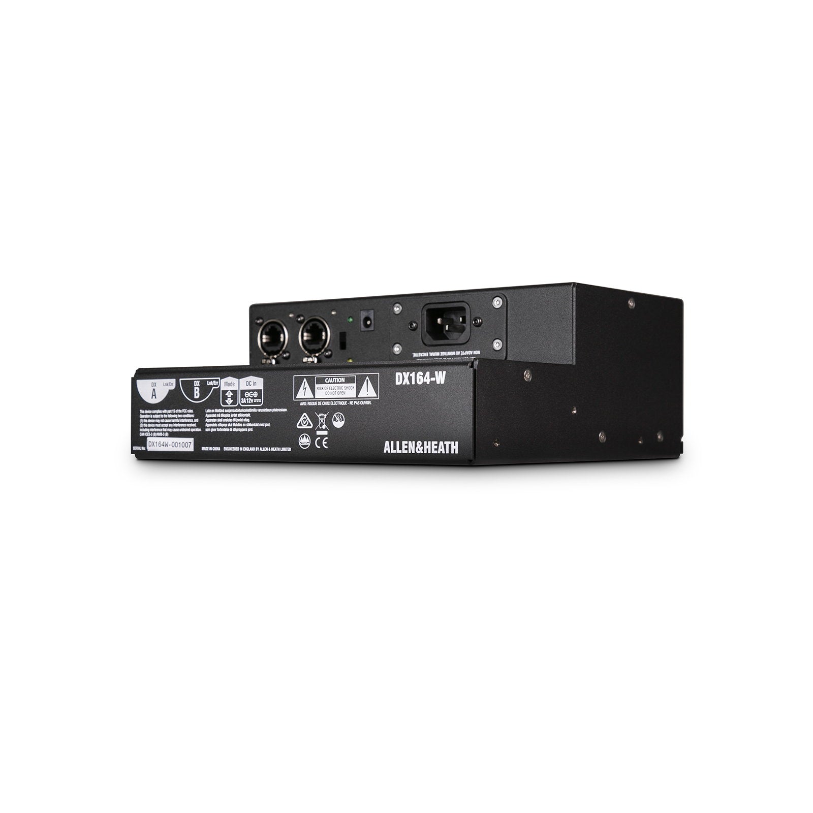 Allen & Heath Wall Mount / Floor Expander for SQ or dLive Systems DX164-W  - Back Panel and Connections