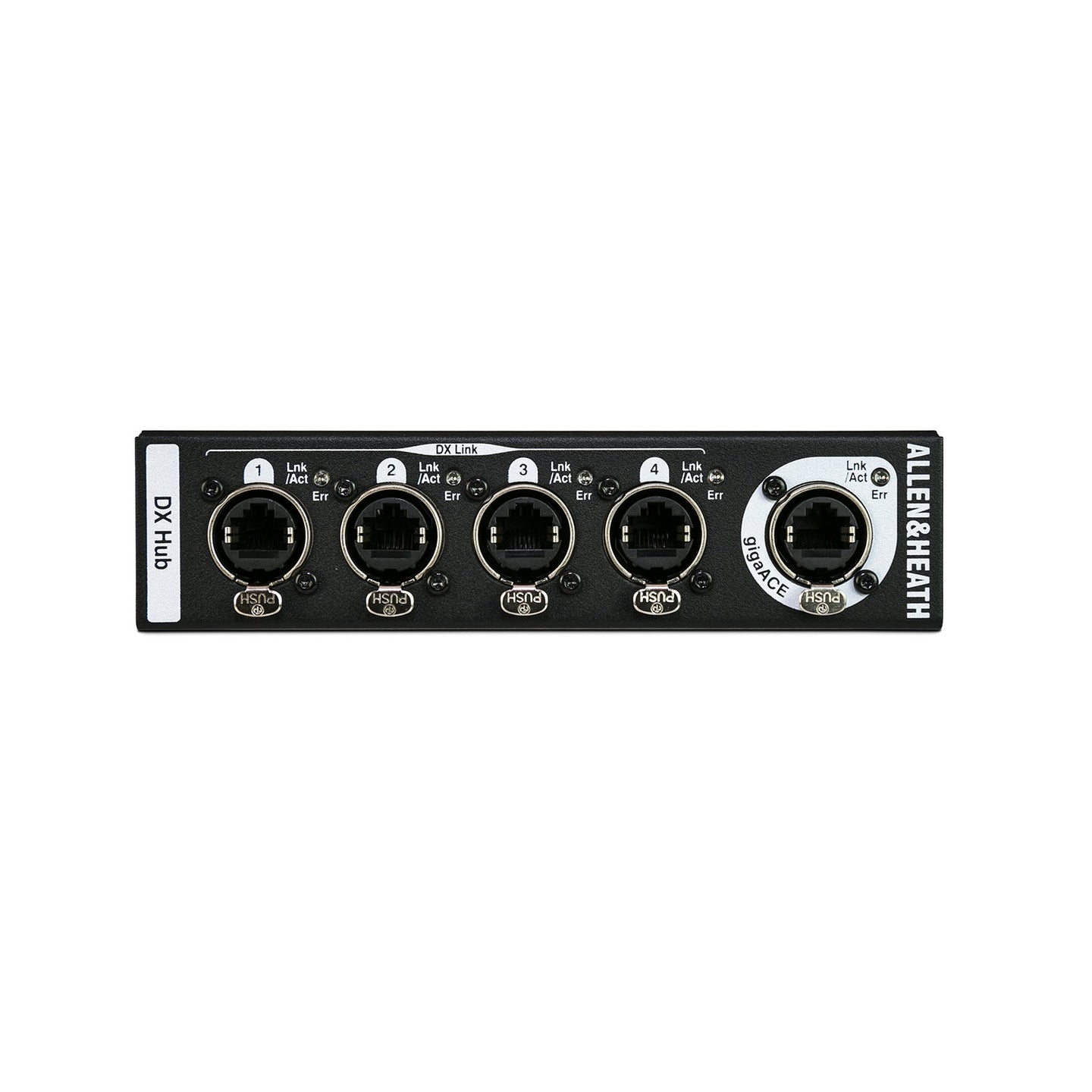 Allen & Heath ½ rack hub for DX Expanders gigaACE port 4 DX ports DX-HUB - Alternate View 1