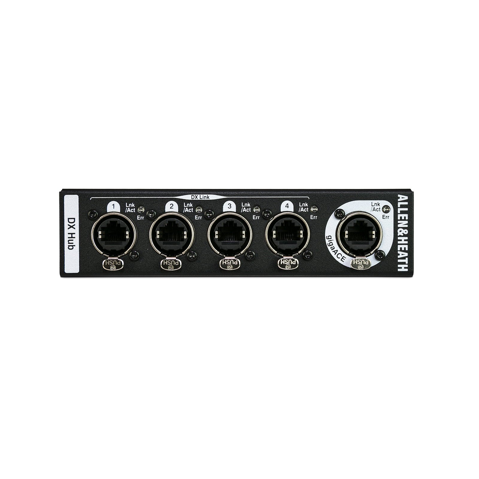 Allen & Heath ½ rack hub for DX Expanders gigaACE port 4 DX ports DX-HUB - Alternate View 1