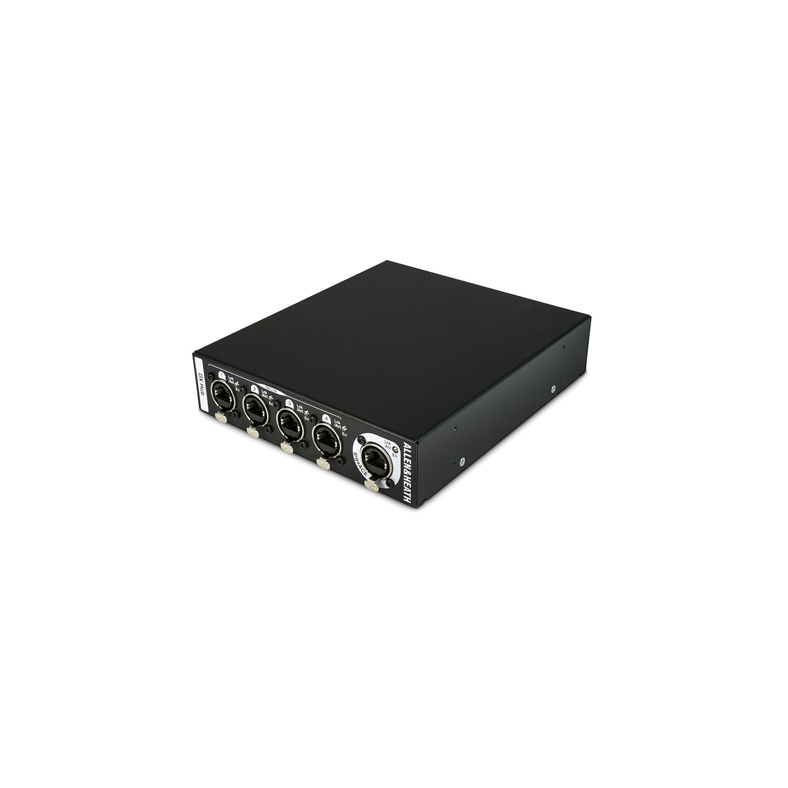 Allen & Heath ½ rack hub for DX Expanders gigaACE port 4 DX ports DX-HUB - Main View