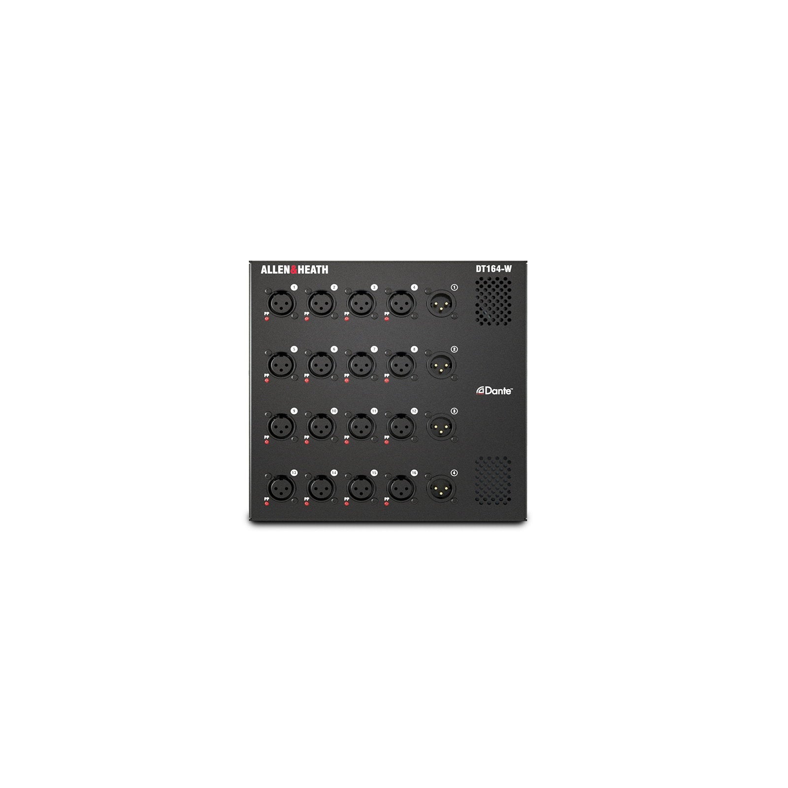 Allen & Heath Wall-mount/Floor Dante I/O Expander 16 Mic/Line 4 XLR Out DT164W - Alternate View 4