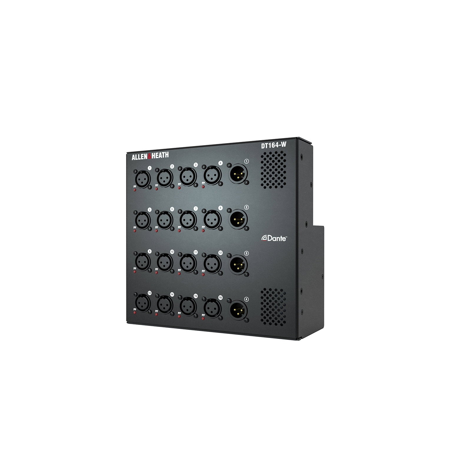 Allen & Heath Wall-mount/Floor Dante I/O Expander 16 Mic/Line 4 XLR Out DT164W - Alternate View 7