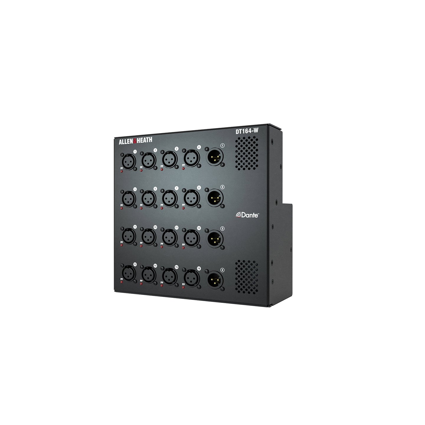 Allen & Heath Wall-mount/Floor Dante I/O Expander 16 Mic/Line 4 XLR Out DT164W - Alternate View 7