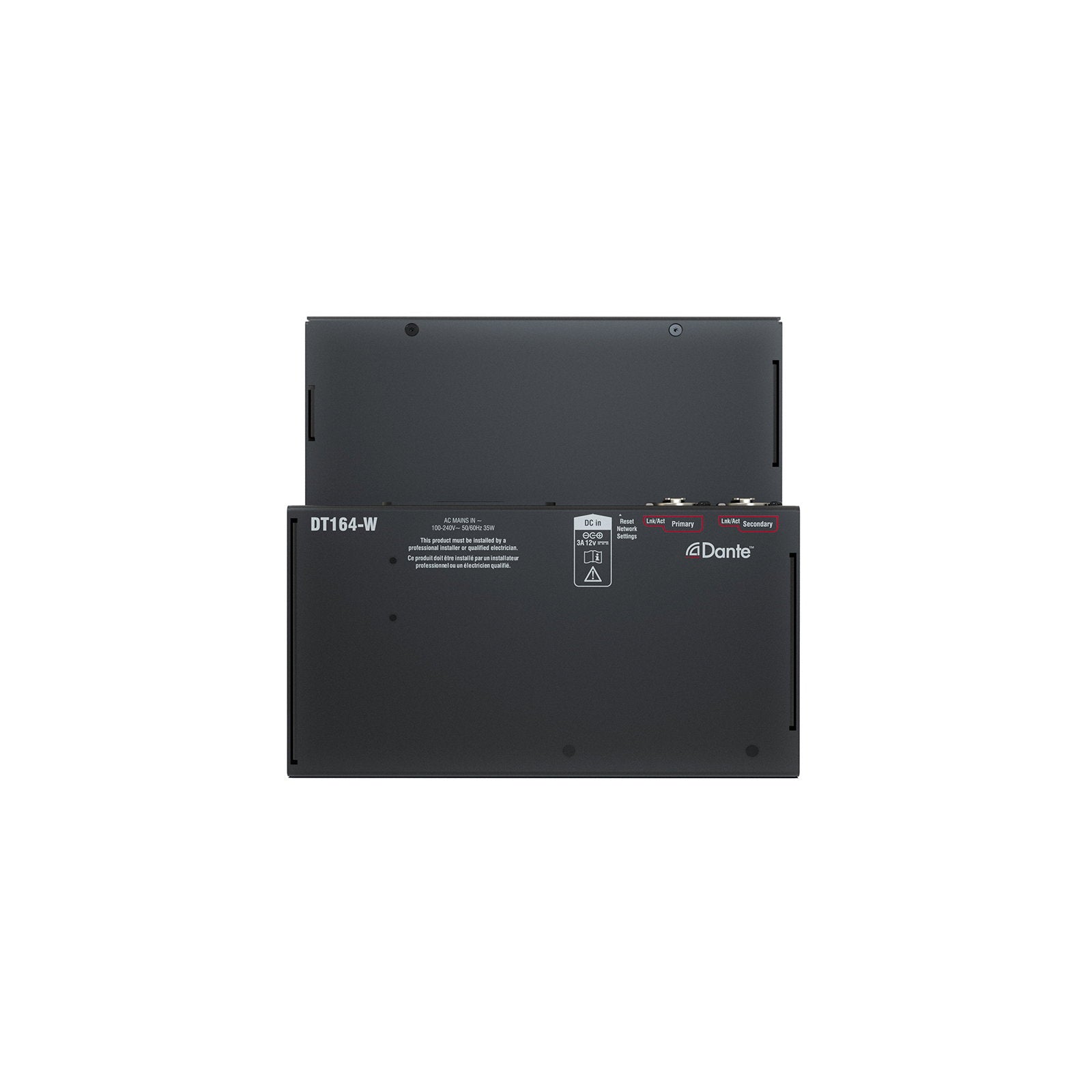 Allen & Heath Wall-mount/Floor Dante I/O Expander 16 Mic/Line 4 XLR Out DT164W - Alternate View 1