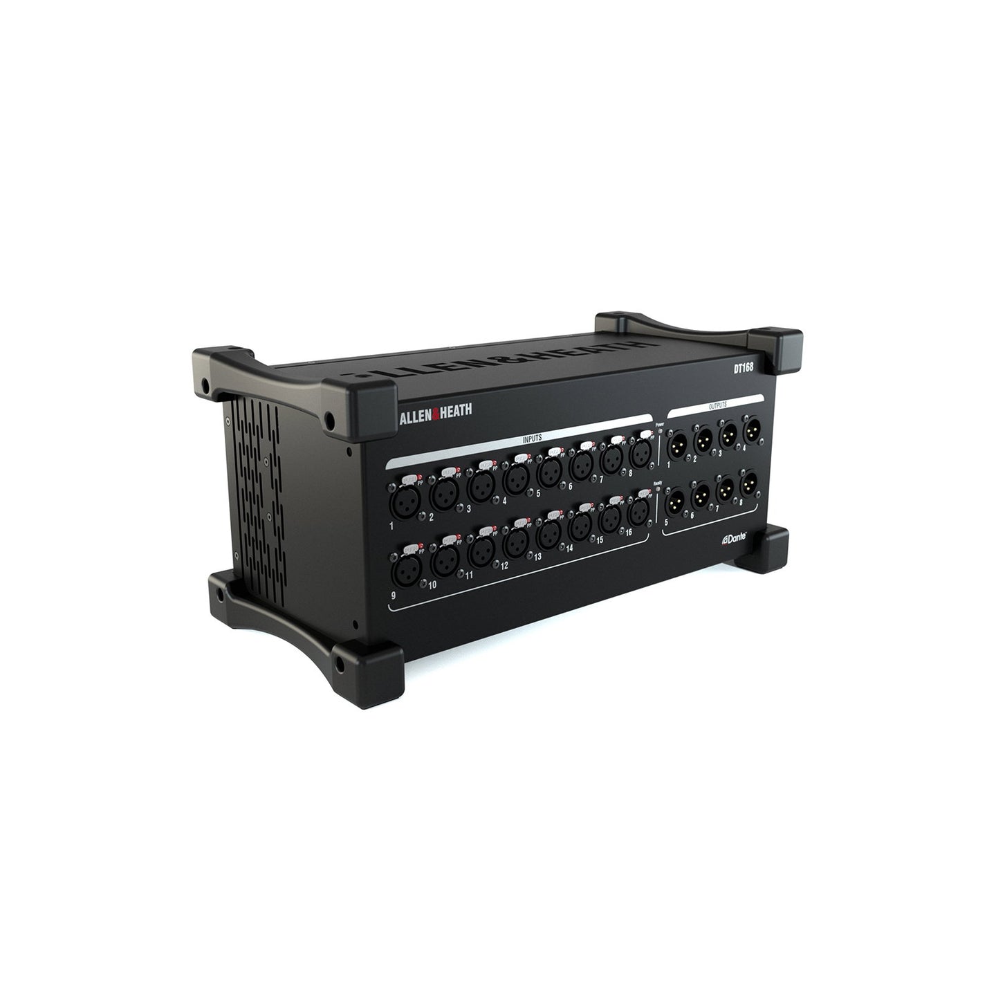 Allen & Heath Portable Dante I/O Expander 16 Mic/Line 8 XLR Out DT168 - Alternate View 3
