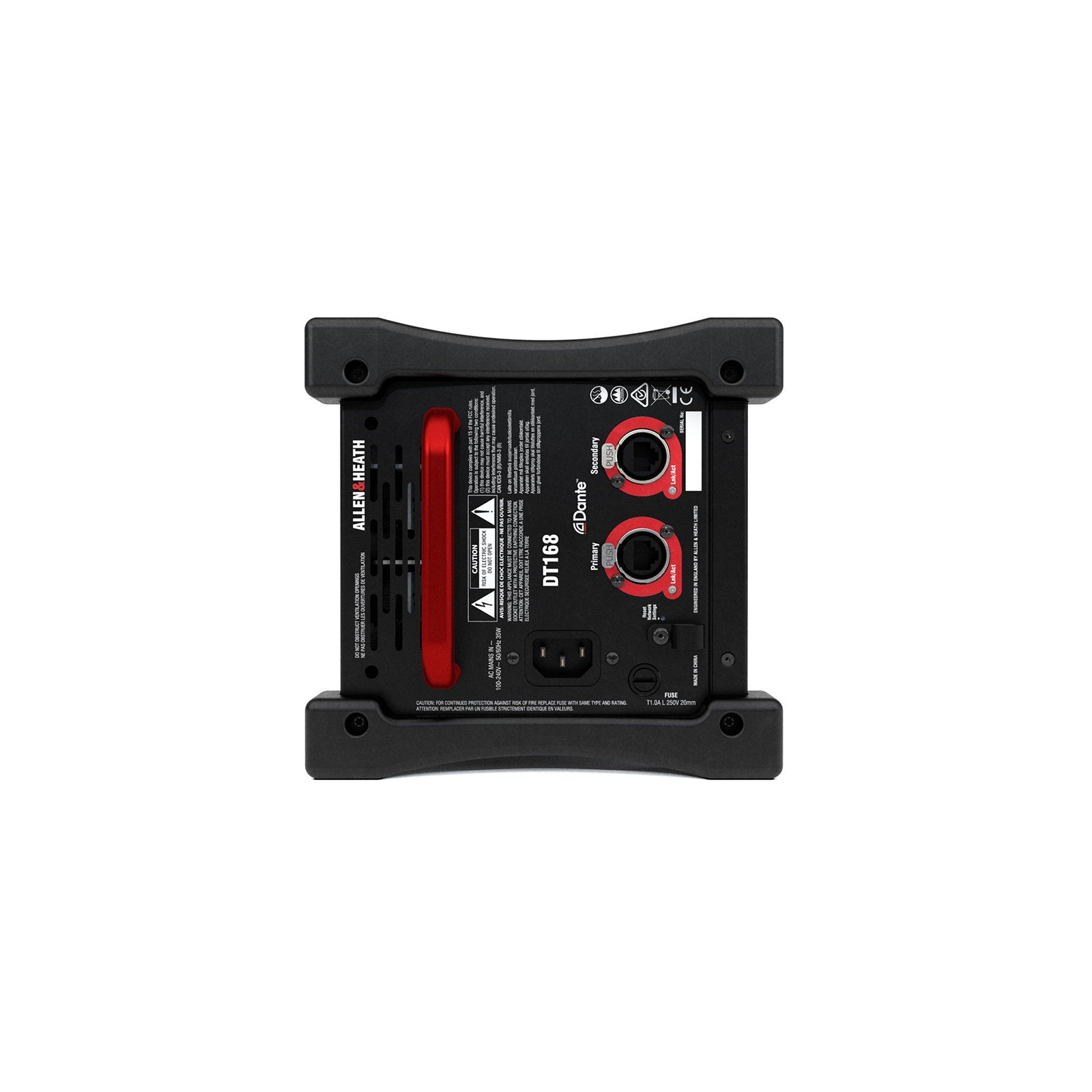 Allen & Heath Portable Dante I/O Expander 16 Mic/Line 8 XLR Out DT168 - Alternate View 1