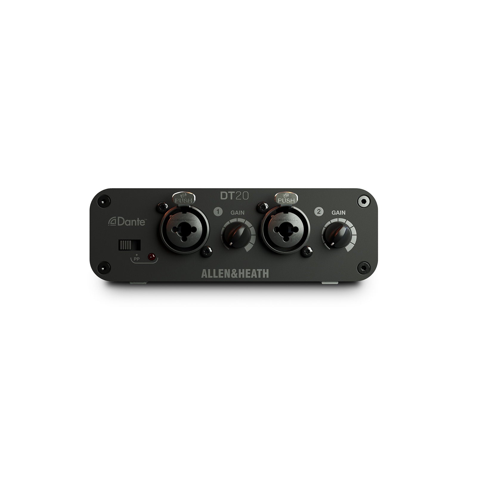 Allen & Heath Dante Input Interface - 2 In (Inc. PSU) DT20 - Main View