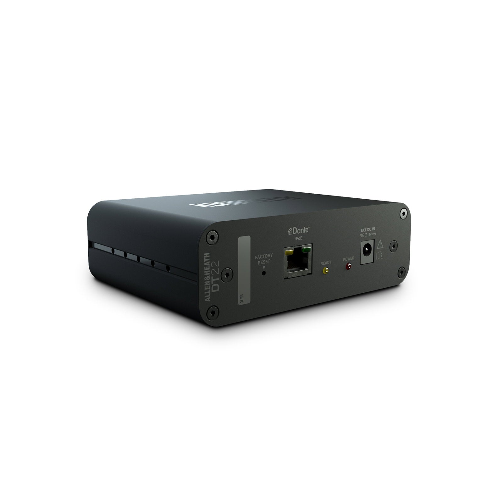 Allen & Heath Dante Input/Output Interface - 2 In 2 Out Pheonix Connector DT22M - Main View