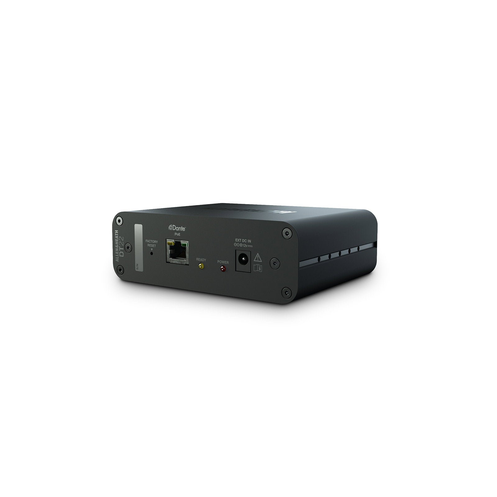 Allen & Heath Dante Input/Output Interface - 2 In 2 Out Pheonix Connector DT22M - Alternate View 3