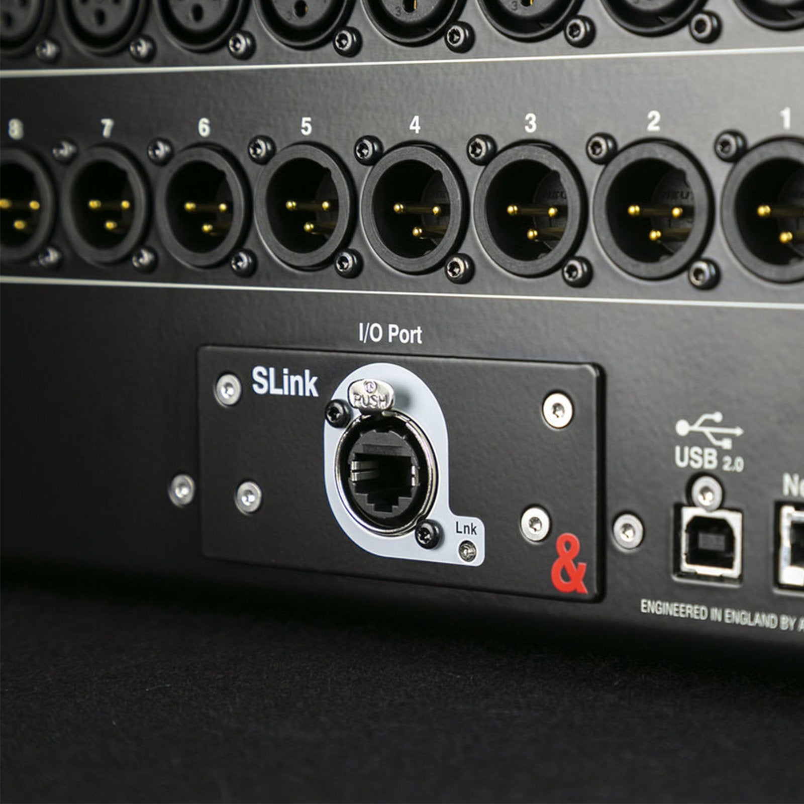 Allen & Heath SQ Link Card For SQ mixers 128x128 Digital Audio 96kHz/48kHz M-SQ-LINK-A - Main View