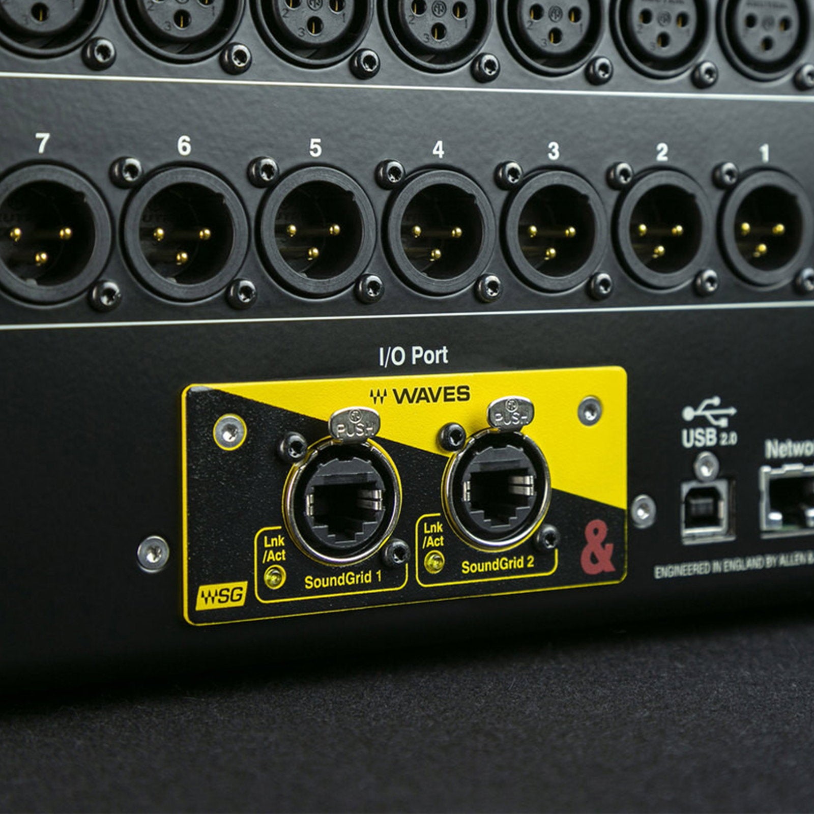 Allen & Heath SQ WAVES 64x64 Audio Interface Module For SQ Series M-SQ-WAVES3-A - Alternate View 1