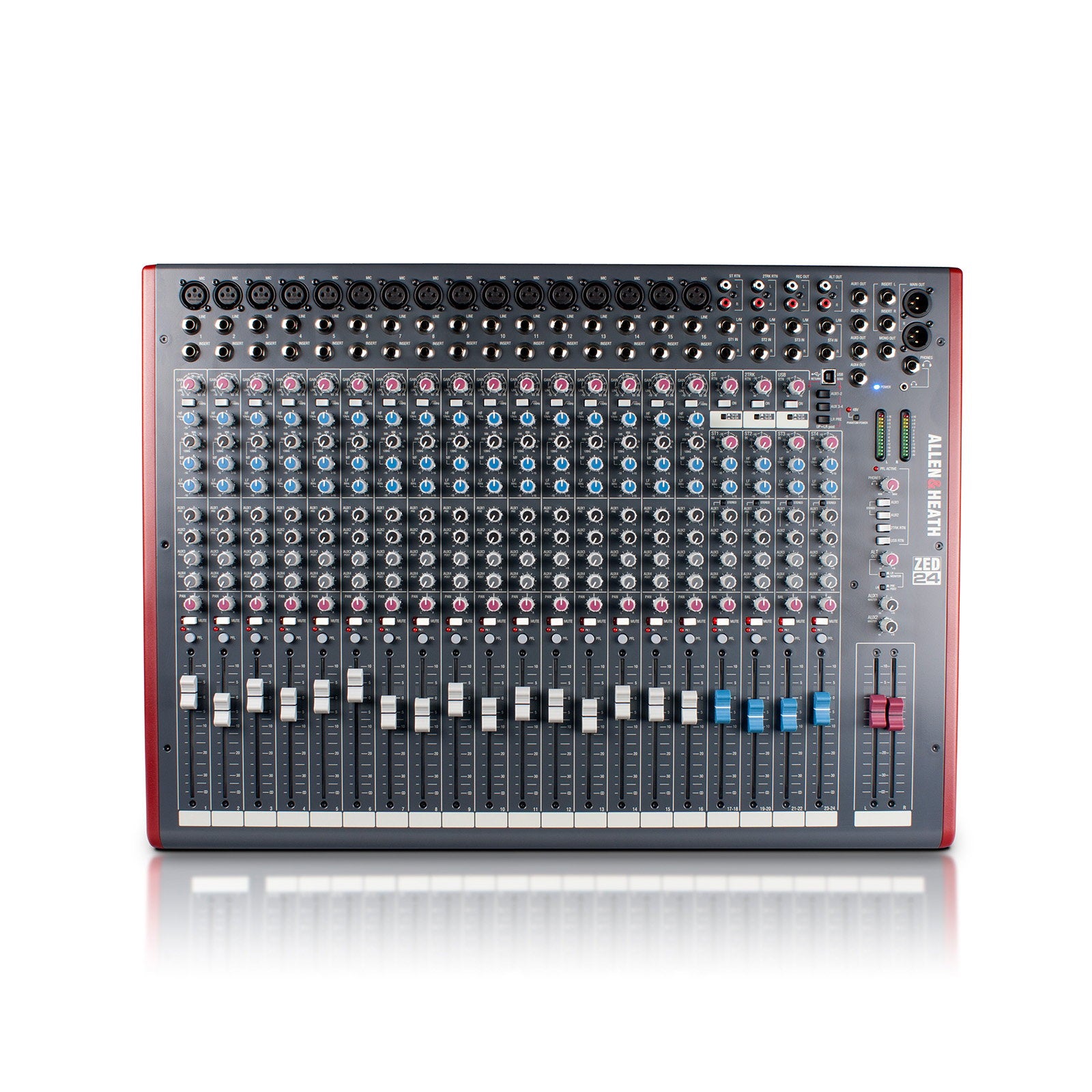 Allen & Heath Compact Stereo Mixer ZED-24  - Main View