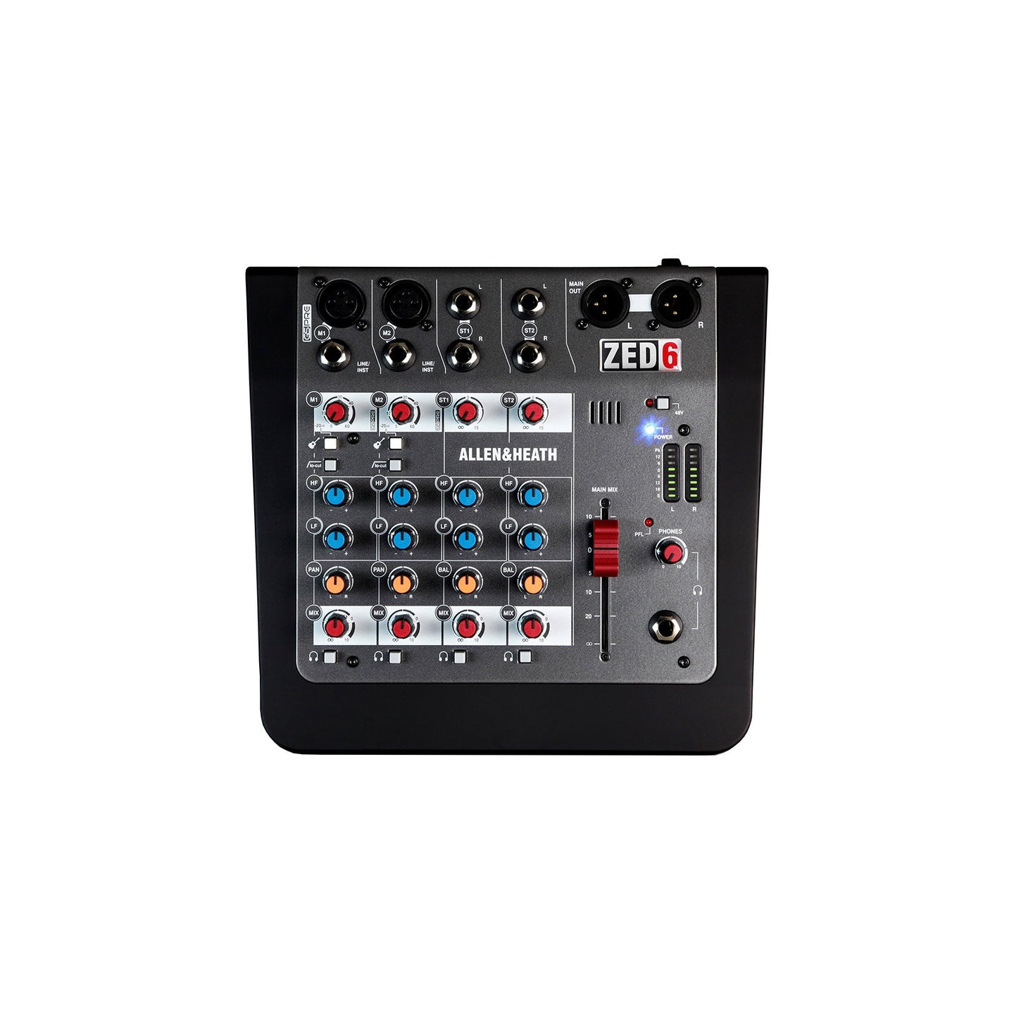 Allen & Heath Compact Stereo Mixer ZED-6 - Alternate View 3