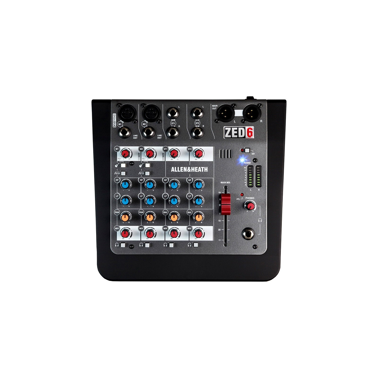 Allen & Heath Compact Stereo Mixer ZED-6 - Alternate View 3