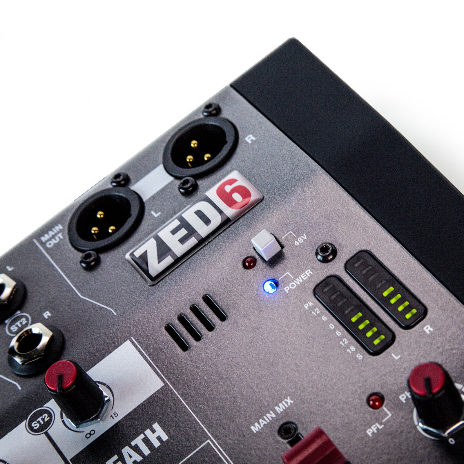 Allen & Heath Compact Stereo Mixer ZED-6 - Alternate View 5