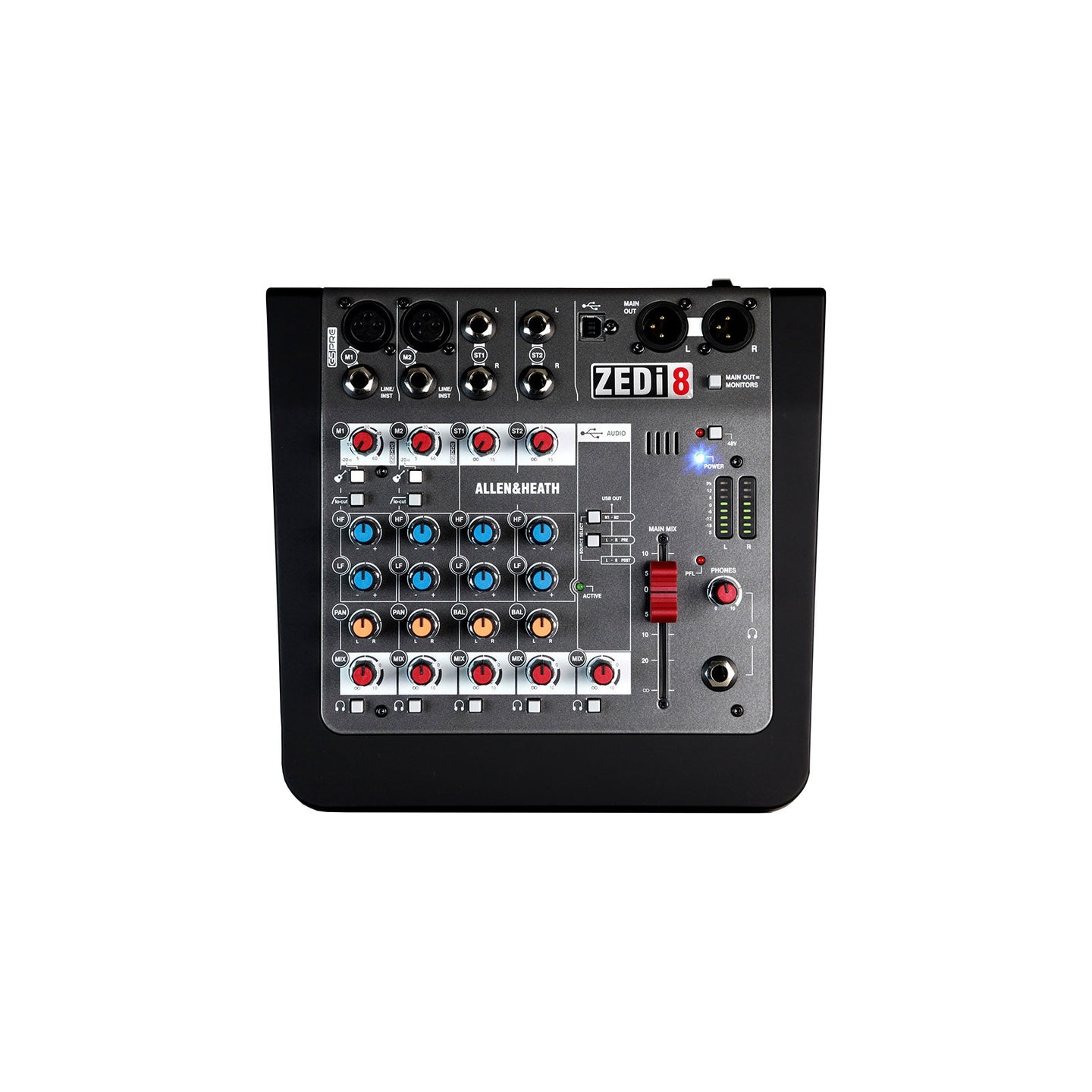 Allen & Heath Compact Stereo Mixer ZED-i8x - Main View