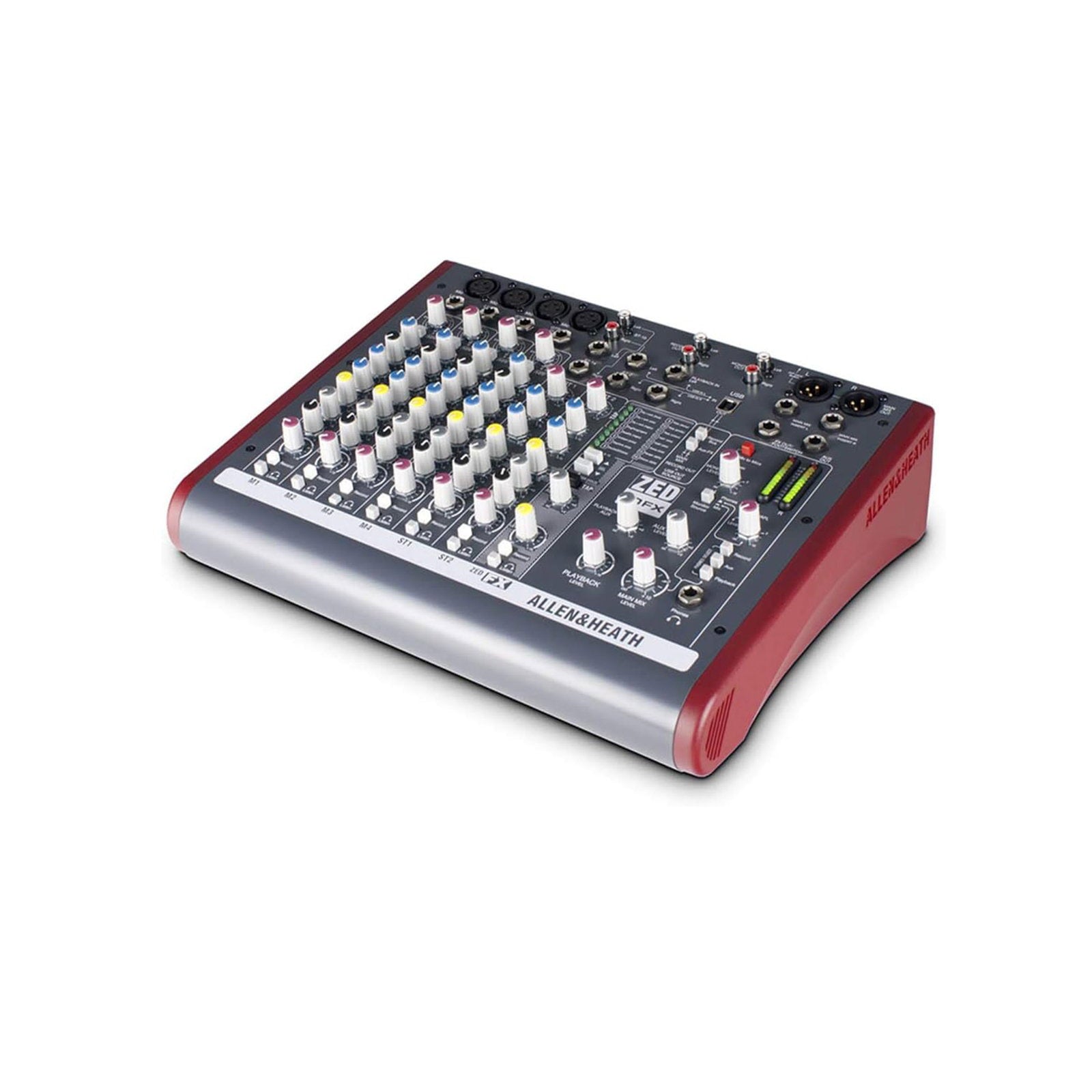 Allen & Heath Compact Stereo Mixer ZED10FX - Back Panel and Connections