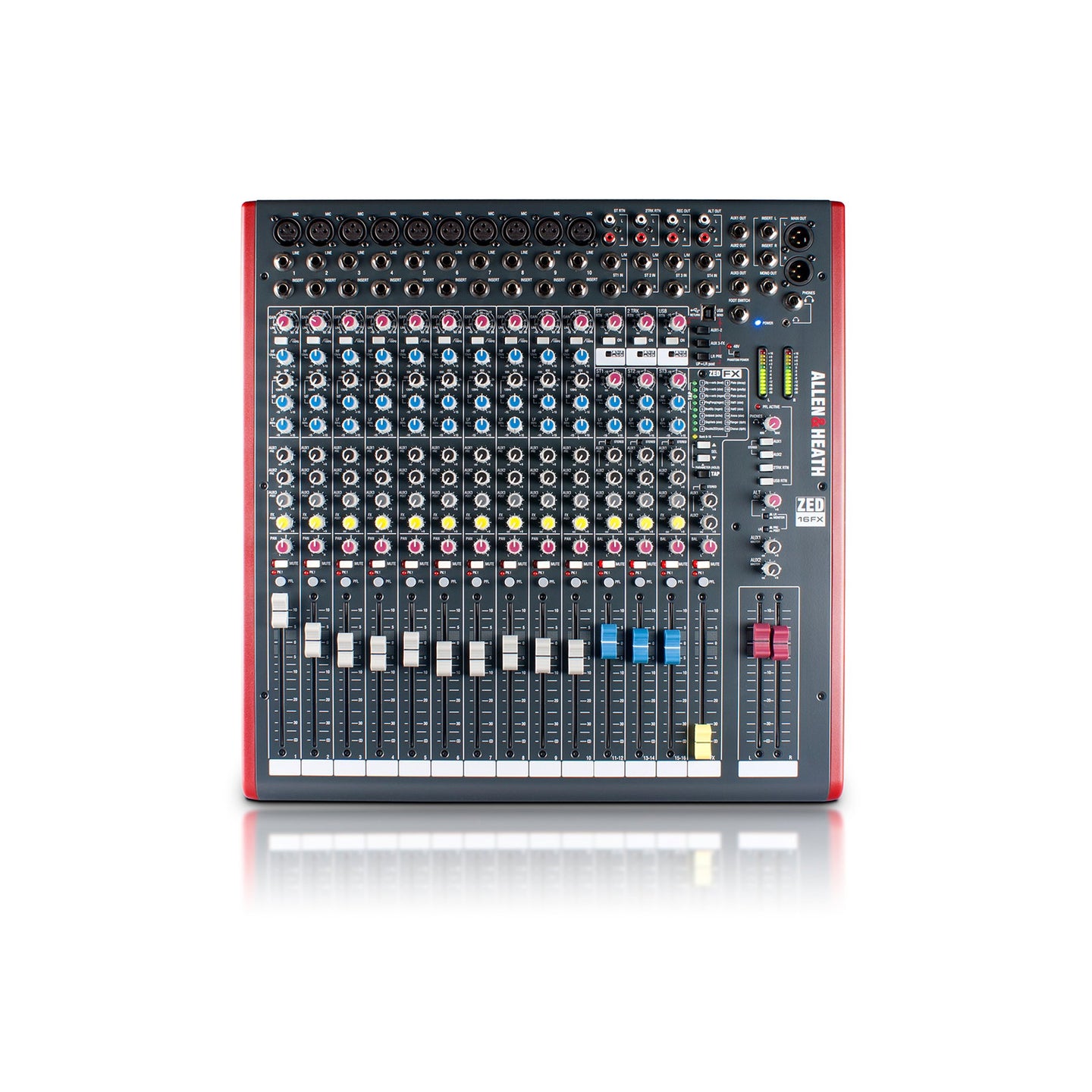 Allen & Heath Compact Stereo Mixer ZED16FX - Main View