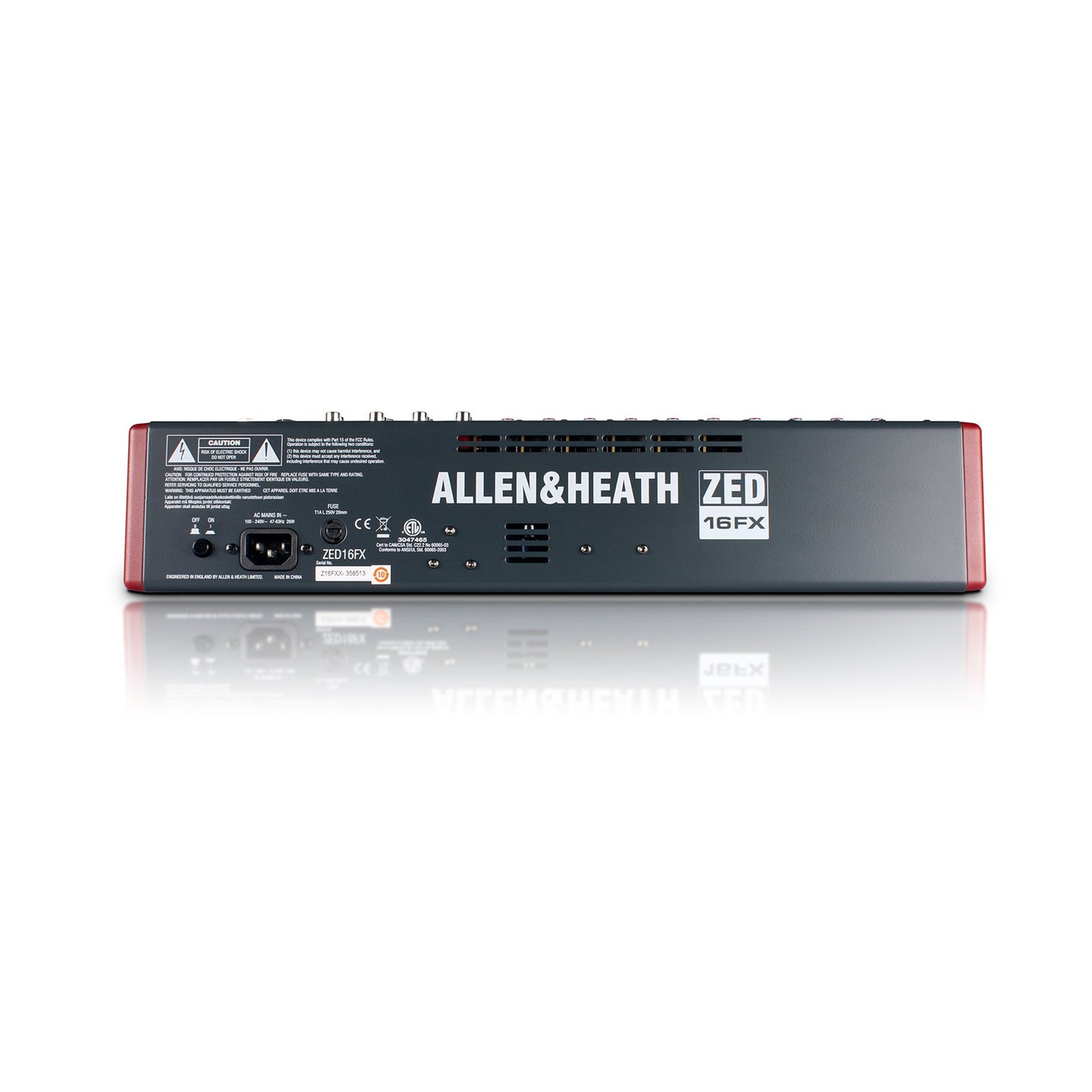 Allen & Heath Compact Stereo Mixer ZED16FX - Alternate View 3