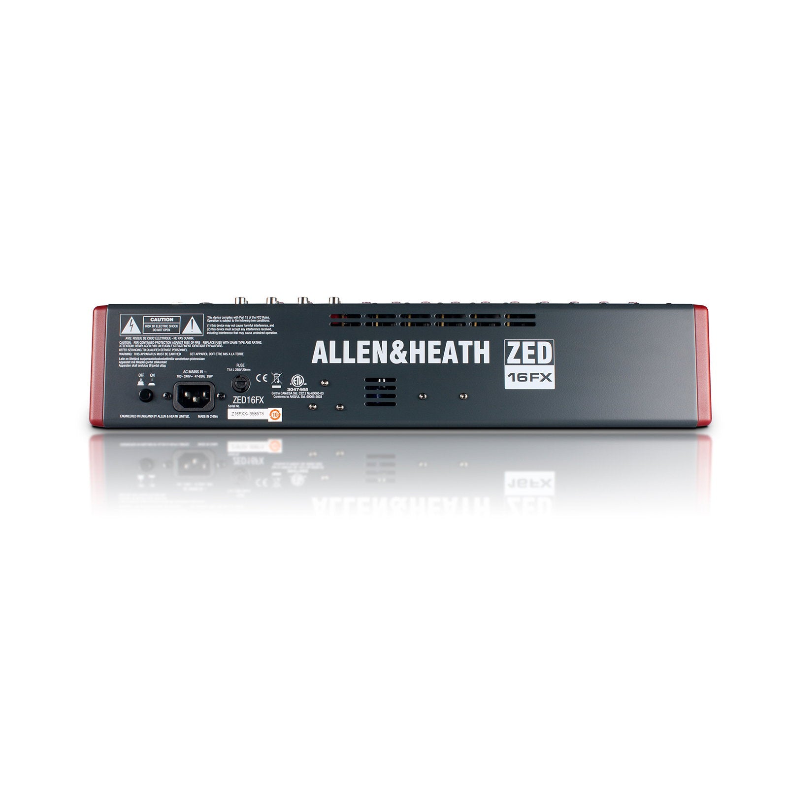 Allen & Heath Compact Stereo Mixer ZED16FX - Alternate View 3