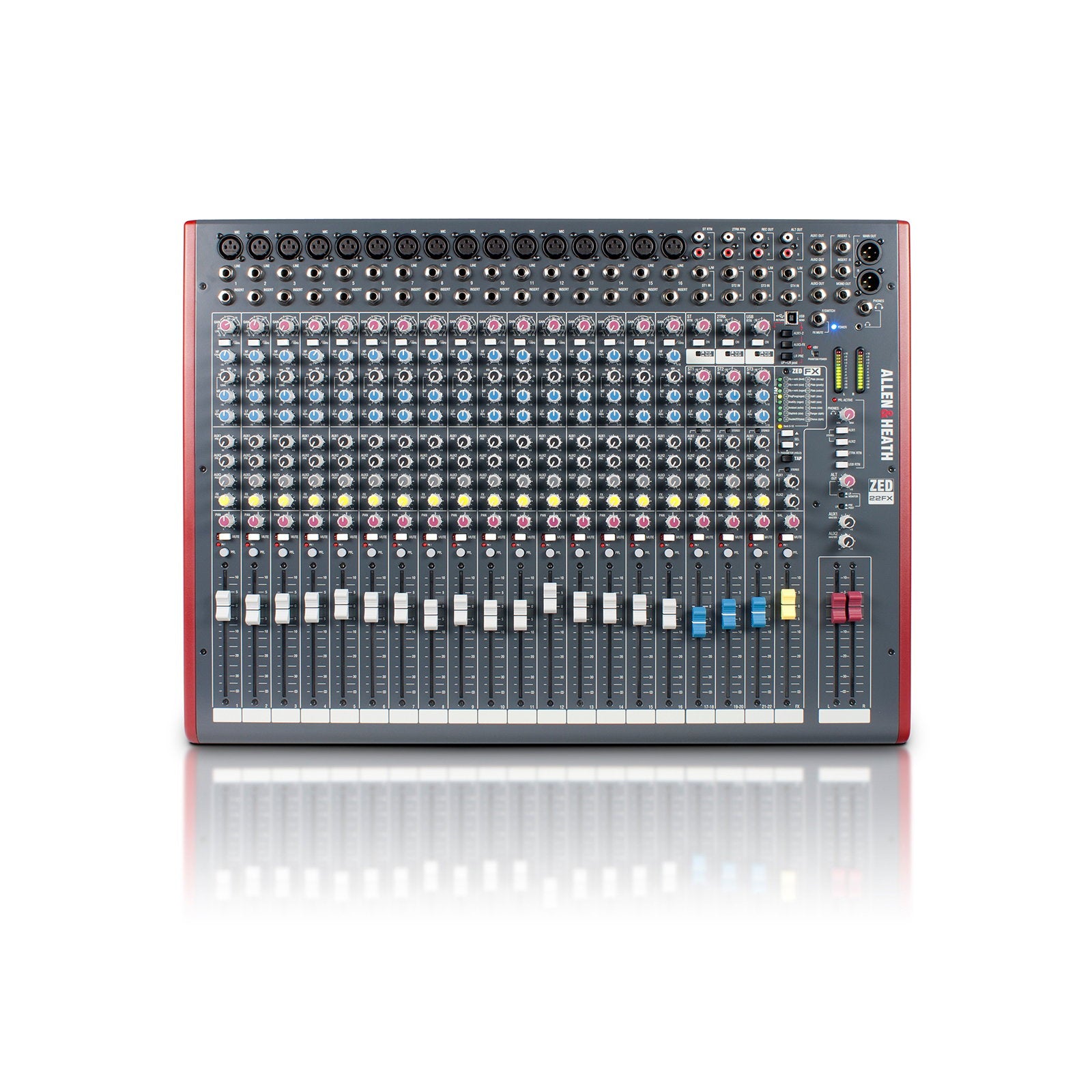 Allen & Heath Compact Stereo Mixer ZED22FX - Alternate View 4