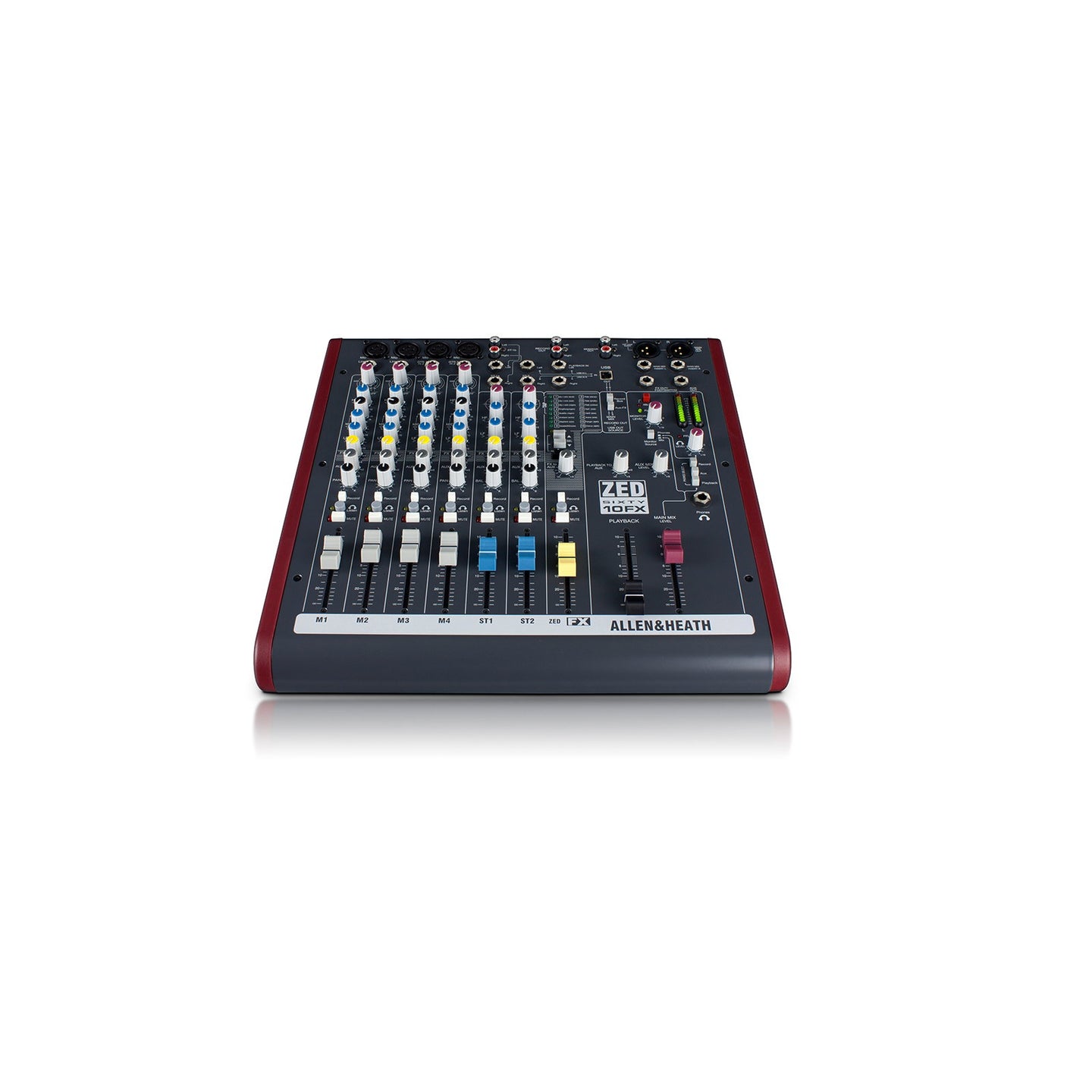Allen & Heath Compact Stereo Mixer ZED60-10FX - Alternate View 3