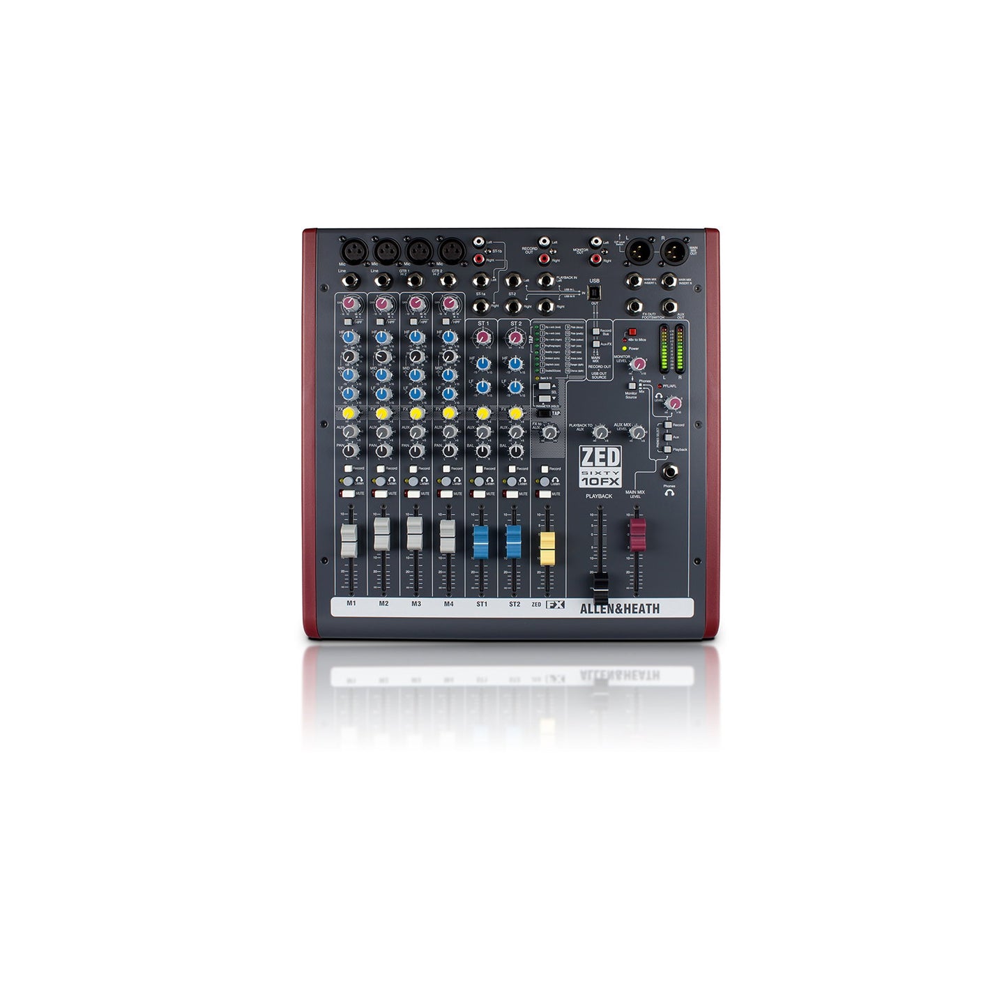 Allen & Heath Compact Stereo Mixer ZED60-10FX - Alternate View 4
