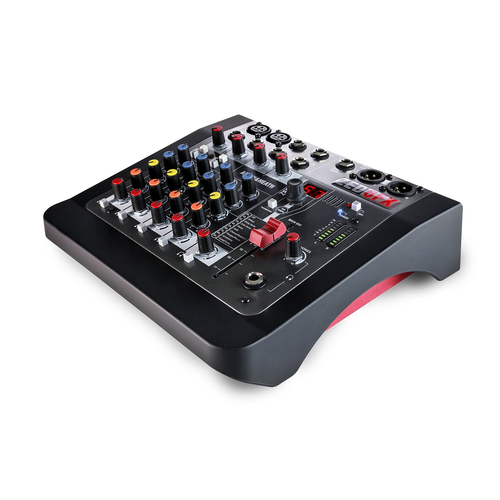 Allen & Heath Compact Stereo Mixer ZED6FX - Back Panel and Connections