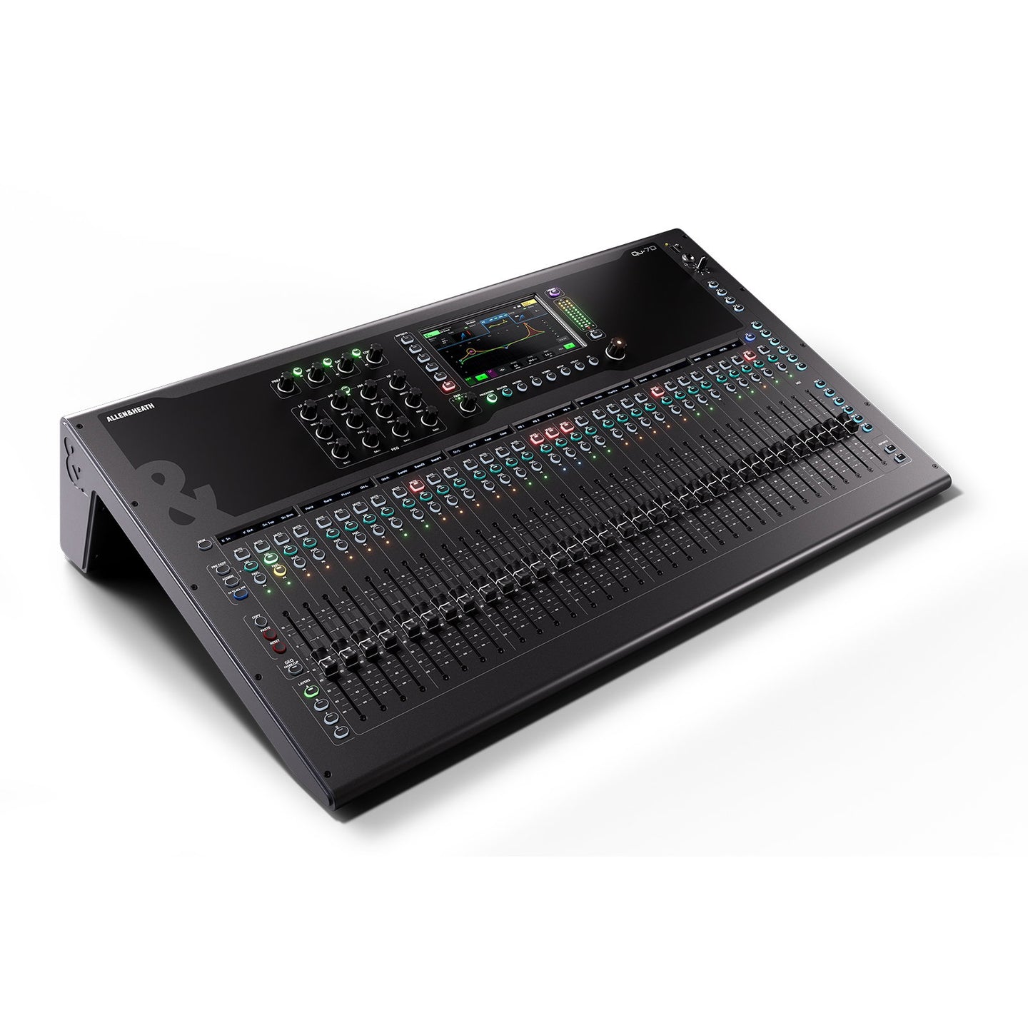 Allen & Heath Digital Mixing Console With 32 Faders and 16x16 Dante Qu-7D - Alternate View 1