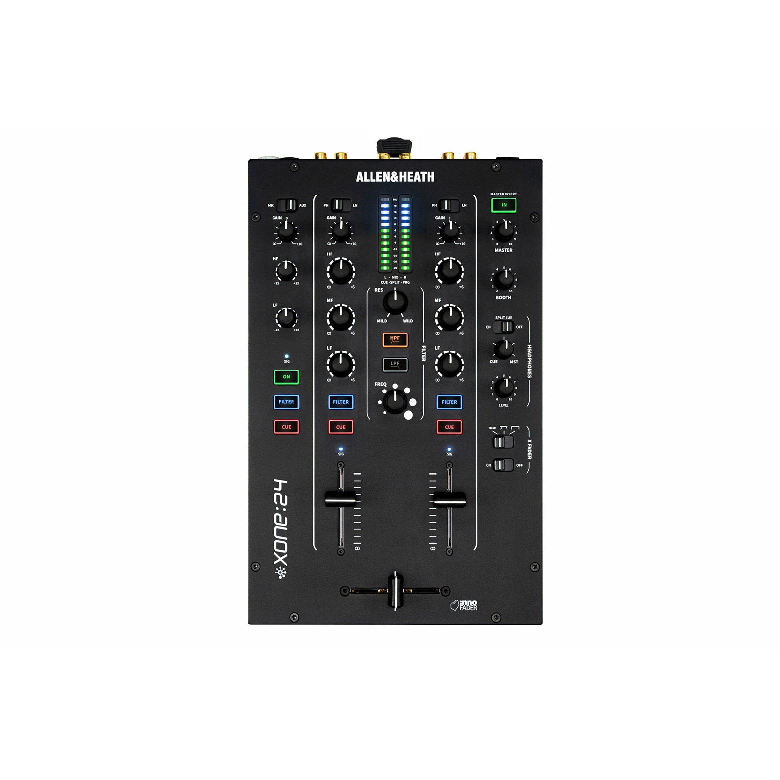 Allen & Heath DJ Mixer Xone:24 - Back Panel and Connections