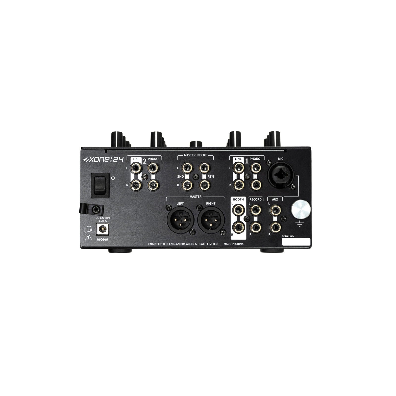 Allen & Heath DJ Mixer Xone:24 - Main View