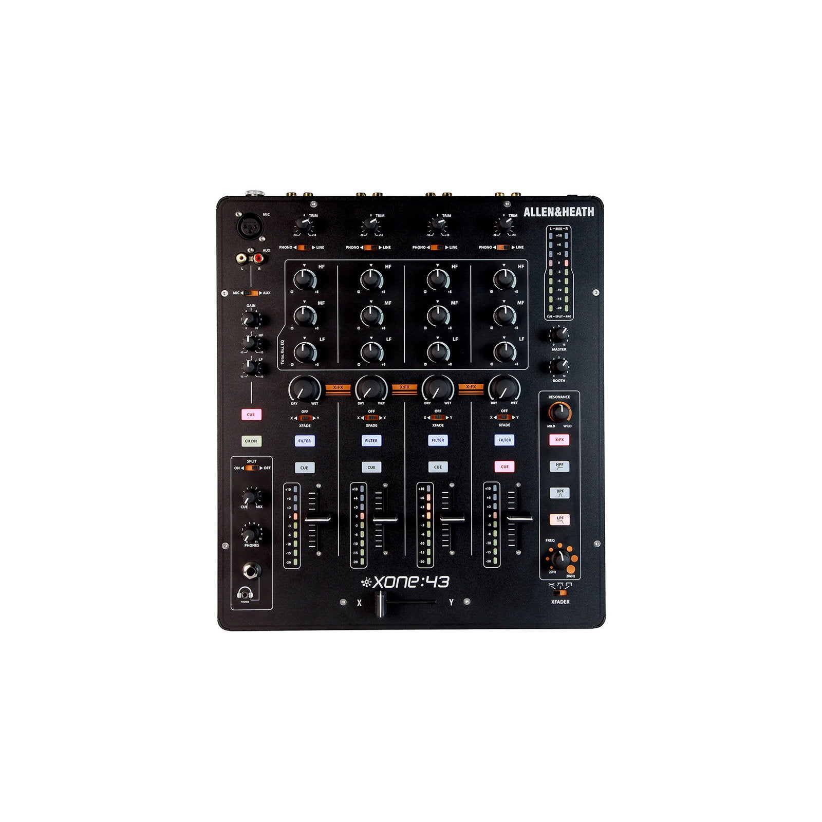 Allen & Heath DJ Mixer Xone:43 - Main View