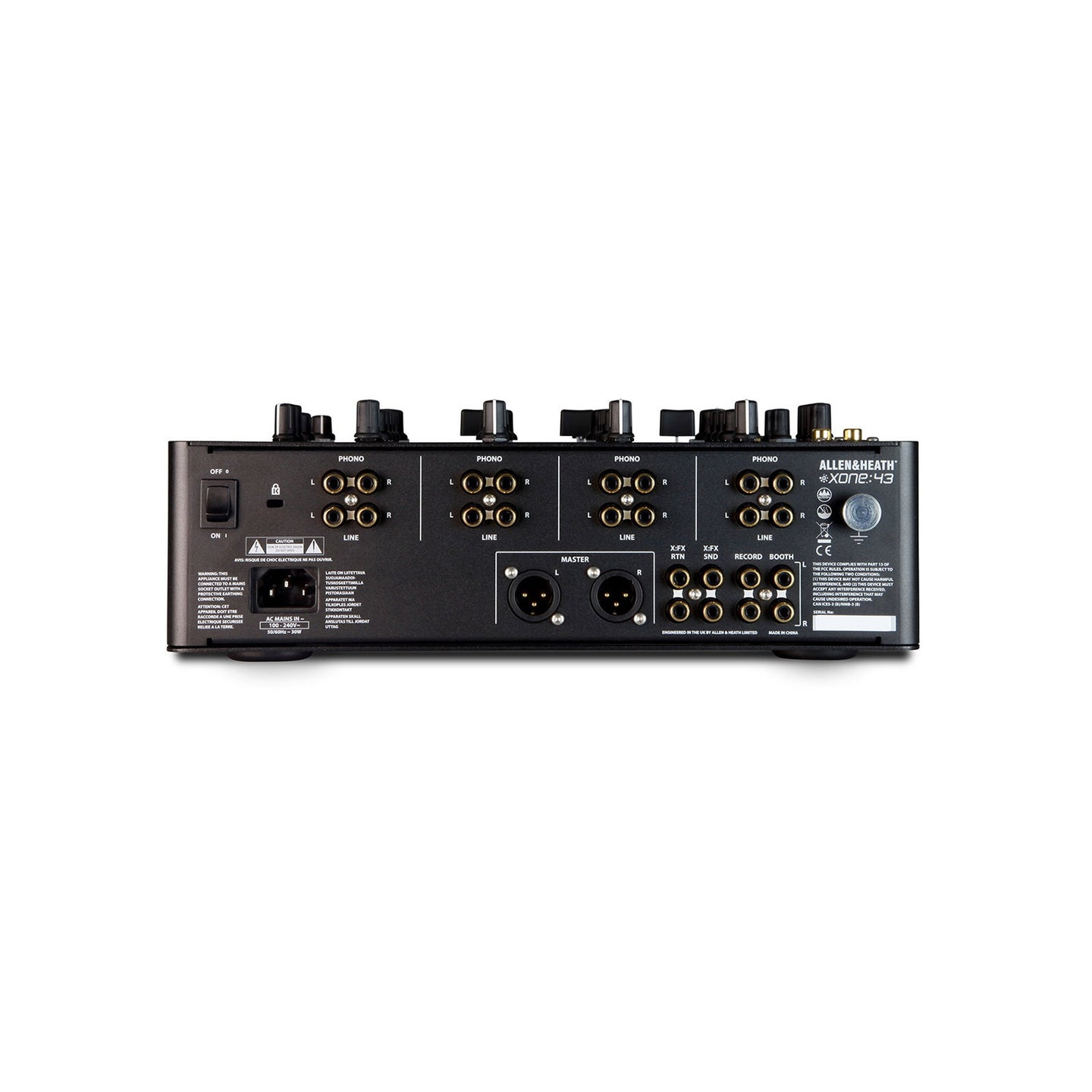 Allen & Heath DJ Mixer Xone:43 - Alternate View 4