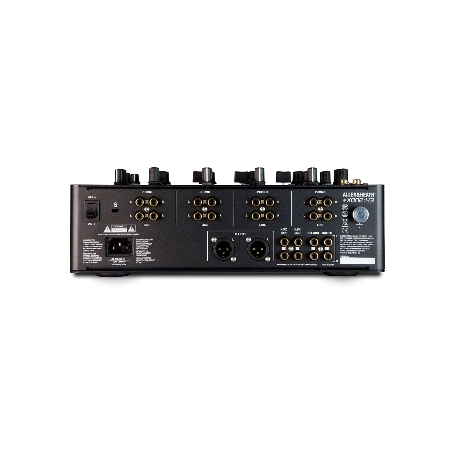 Allen & Heath DJ Mixer Xone:43 - Alternate View 4