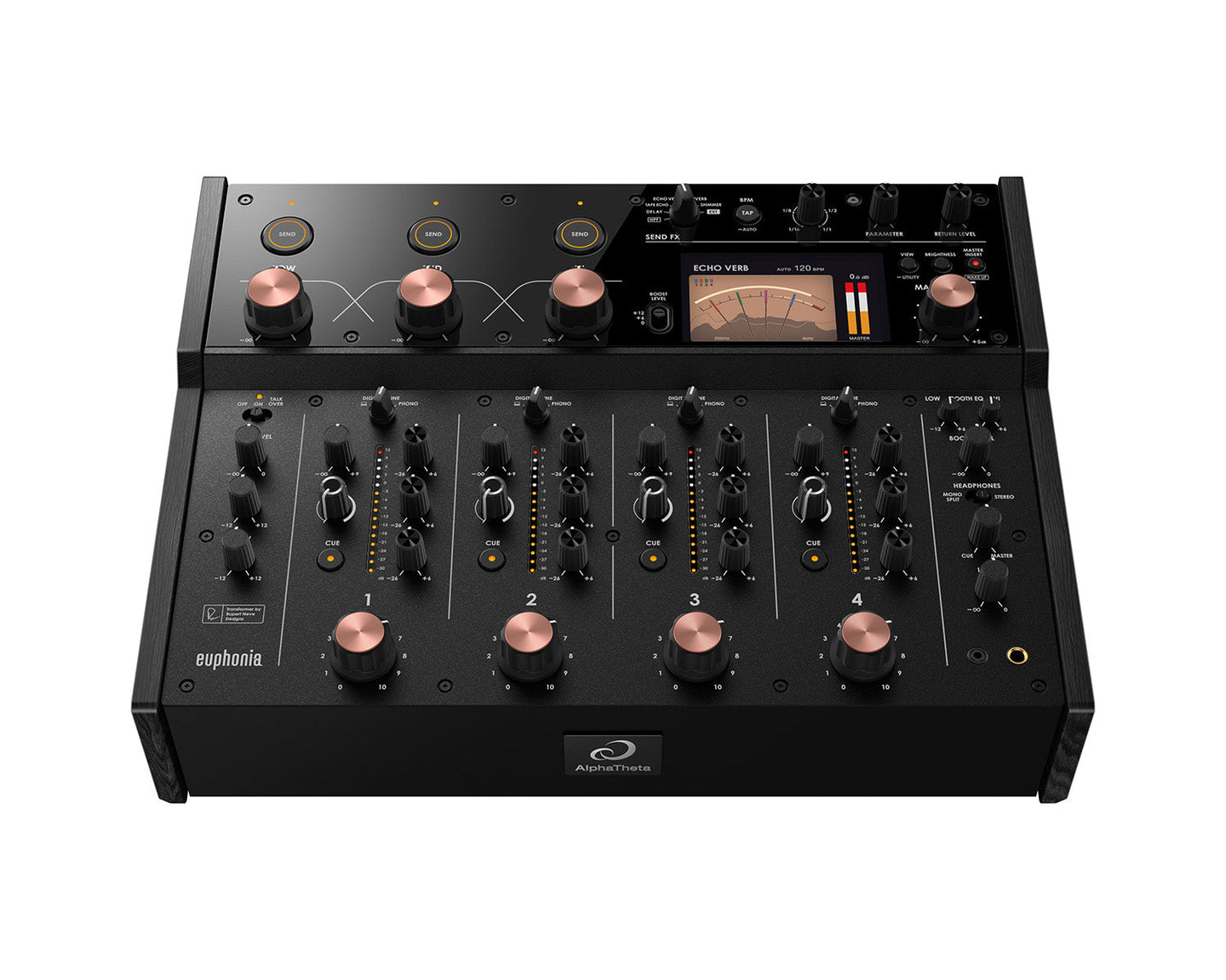 AlphaTheta Euphonia Pro 4 Channel Rotary Mixer - view 1