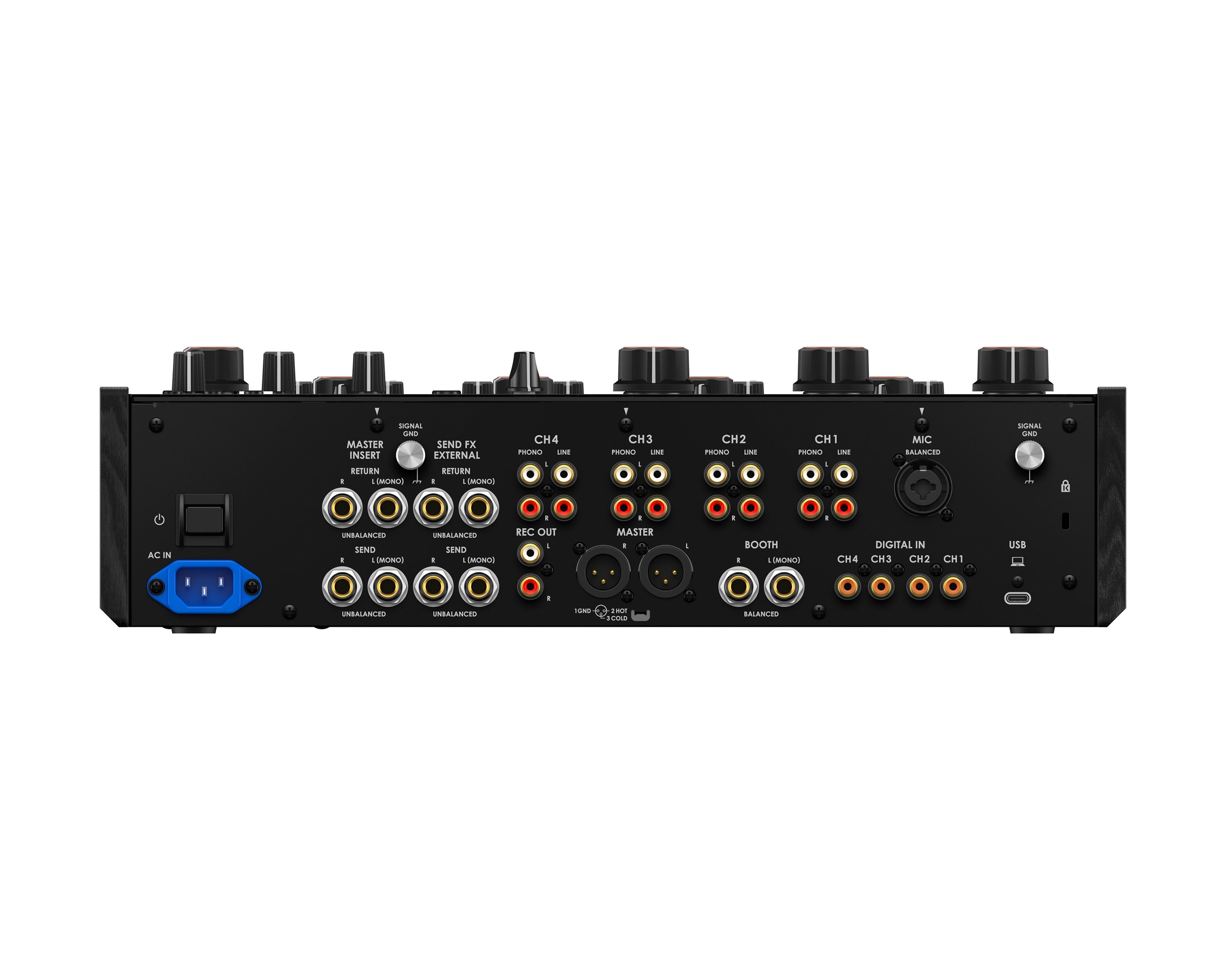 AlphaTheta Euphonia Pro 4 Channel Rotary Mixer - view 4