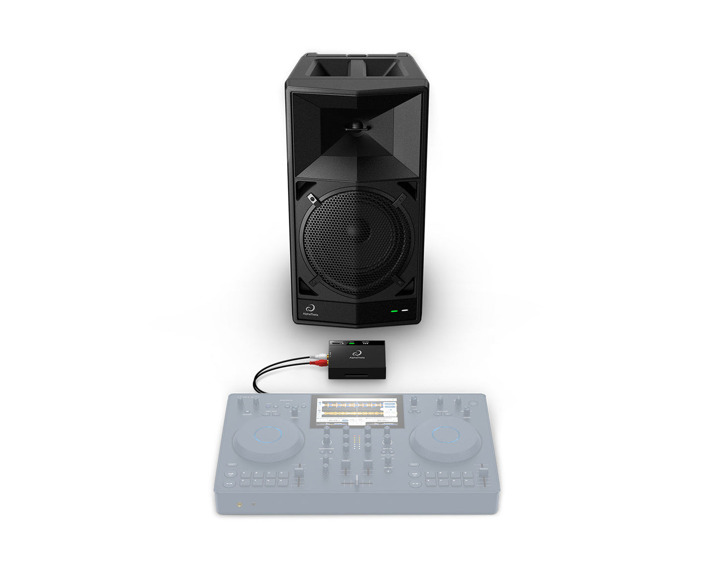 AlphaTheta WAVE-EIGHT 8" Battery Powered Loudspeaker + SonicLink IPX4 Black - view 9
