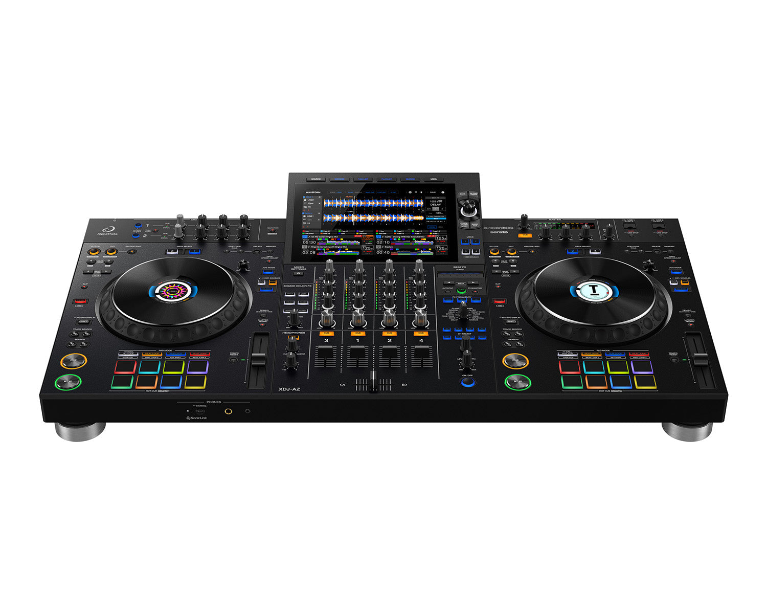 AlphaTheta XDJ-AZ 4-Channel All in One rekordbox / Serato DJ System - view 1